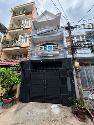 Hẻm 5m TÂY THẠNH, 5 x 15m, 3 Tấm, 4 Phòng Ngủ, 3 wc