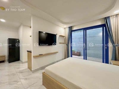 1pn tách bếp ban công ngay sân bay, cv gia định