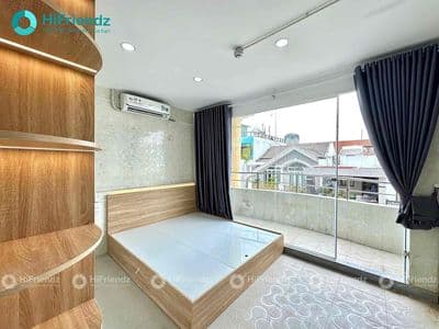 CHDV 2 Phòng Ngủ Tách Biệt,Ban Công,Free Xe,Ngay Cầu Chà Và,Gần ĐHYD