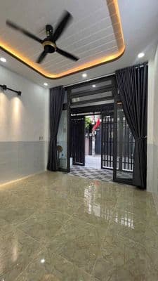 Cho thuê nhà mới giá rẻ hẻm đường Lâm Thị Hố phường Tân Chánh Hiệp Q12