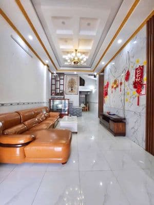 cho thuê nhà full nội thất khu dân cư cty8 - đối diện Nam Long