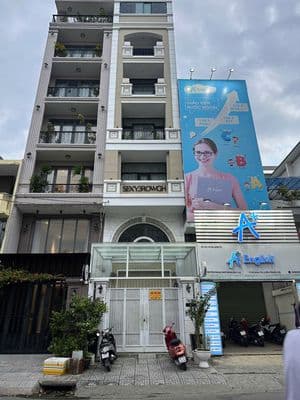 Mặt tiền võ oanh , p.25 , bình thạnh - 4,5x17 - 4 tầng thang máy