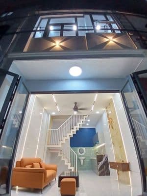 Nhà hẻm Lý Tuệ sát mặt tiền đường,Tân Phú,2 tầng_SHR Vuông vức 30m2