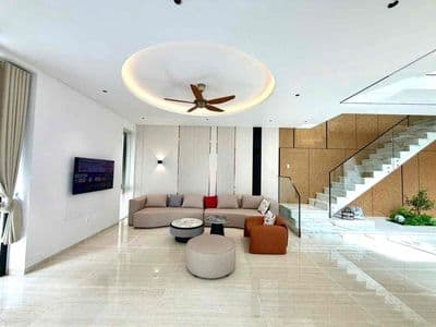 Cho thuê vila hồ bơi đường nước mặn sát sông khu nam việt á giá 70tr