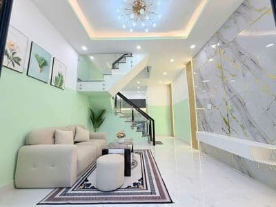 Nhà Bán đường Hương Lộ 2: 4mx10m đúc thật 1 trệt 1 lầu