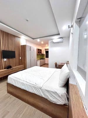 Cho thuê căn hộ 1PN view cầu rồng, nội thất đẹp