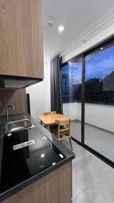 Căn hộ 1PN full nội thất ban công - Hoà Xuân