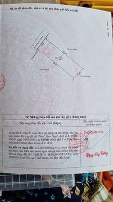 Bán đất mặt tiền đường nhựa ĐX74, Phường Định Hoà, Bình Dương