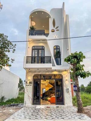 Nhà 1 trệt 2 lầu xây mới Full nội thất - Khu Dân Cư Hồng Loan 6A