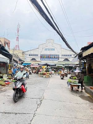 Bán đất mặt tiền chợ Phúc Hải, Tân Phong, 75m2, 3 tỷ