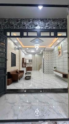 Nhà 2tầng-2pn-2wc-nhà mới vào ở liền-gần aoen-bến xe miền tây-q6