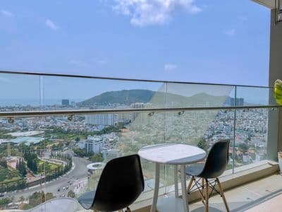 Bán căn 2PN view siêu vip tại The Sóng Vũng Tàu full nội thất. Alo Yến
