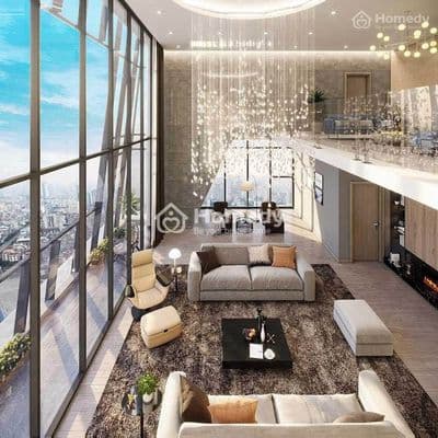Penthouse 228m2 full nội thất view sông Hồng, Long Biên