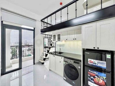 Căn hộ có gác mới xây gần kcx tân thuận quận 7, lý phục man