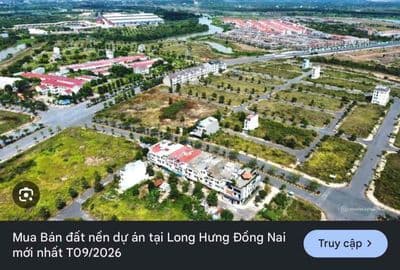 đất nền long hưng