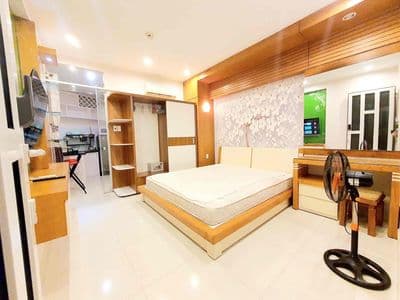 Chủ gửi 1pn tách bếp_chỉ tính điện_nt tiện nghi_giáp phan đăng lưu