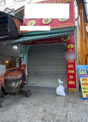 Cho thuê nhà 2 mặt tiền trước sau đường tân hoà đông 4x40m trệt suốt