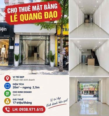 Cho thuê mb lê quang đạo