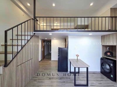 Gác cao ban công lớn full nội thất nguyễn thái sơn - dương quảng hàm