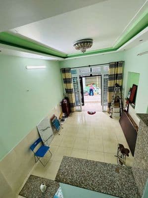Cho thuê nhà 1/bình trị đông - 12trieu- 4pn - hẻm 5m- full nội thất