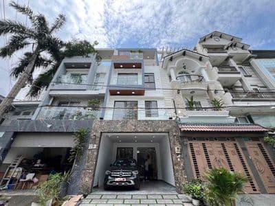 Cho thuê nhà đẹp đường xe hơi kdc hoàng quốc việt, phú thuận, quận