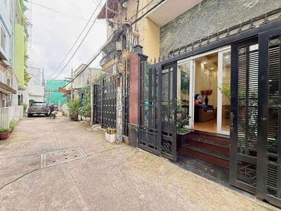 2 mặt tiền hẻm - xe hơi vào tận nhà - ngang hơn 4m