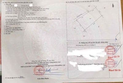 Bán đất long phước, tp.đồng nai: 453,7m2 có 100m thổ cư