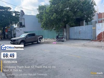 Đất mặt tiền Thạnh Xuân 52, gần chợ Đường, Q12, 503.2m², 24 tỷ