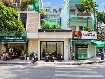 Cho thuê nhà mặt tiền 62 hồ hảo hớn, q1 – ngang 6m, 108m², 58tr