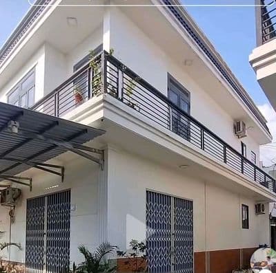 Nhà 1 trệt 1 lầu đường xe tải ấp 4 xã Mỹ Yên