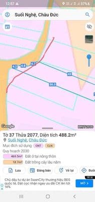 Bán đất DT 488m2, có 100m2 thổ cư