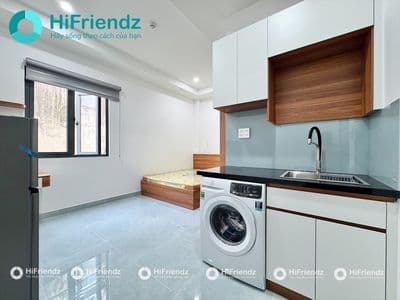 Full nội thất-máy giặt riêng nằm tại trần quốc tuấn cạnh phạm văn đồng