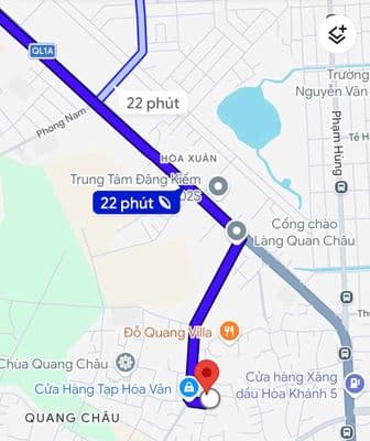 Đất hòa xuân mới- dt 146m ngang 16m ( hiếm)- gần phạm hùng.