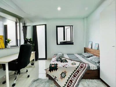Căn hộ dịch vụ full nội thất máy giặt riêng Lê Văn Quới