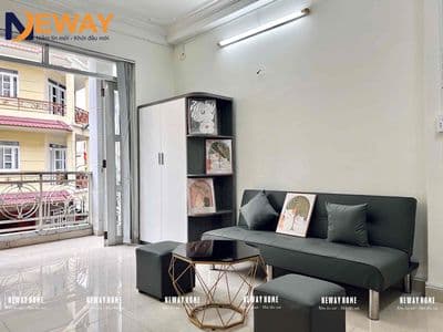 1pn tách bếp và công riêng biệt cực kỳ là thông thoáng, full nội thất