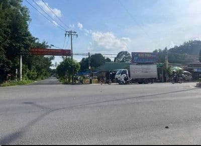 Bán đất góc mặt tiền DT744, Phú An, Bến Cát, Bình Dương