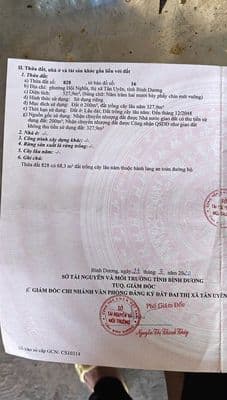 Bán đất mặt tiền nhựa 6m Hội Nghĩa, Tân Uyên, Bình Dương