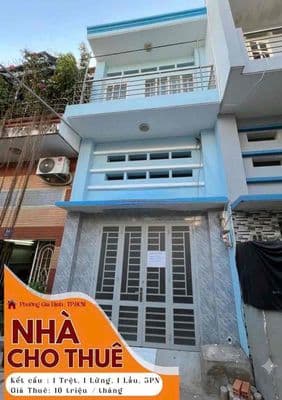 Nhà mới hẻm Vạn Kiếp 3.2x10m, 2 lâu 10 trieu