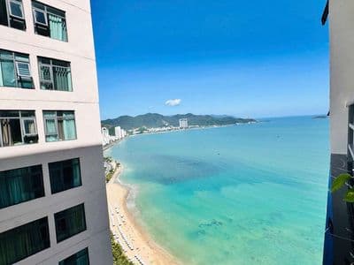Cho thuê căn hộ 2 PN Mường Thanh Viễn Triều,view biển,full nội thất