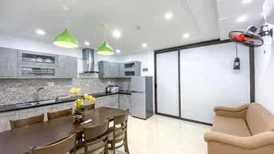 Cho thuê tòa căn hộ 14 phòng gần hoài thanh,mỹ an