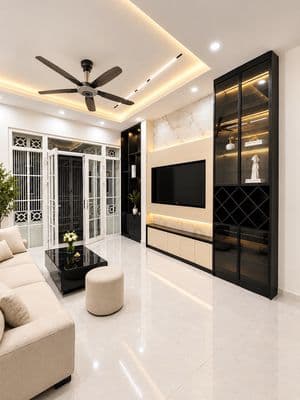 Hiếm! nhà 5t rất đẹp - hoàng quốc việt – 4pn 4wc – full đồ xịn – 15tr