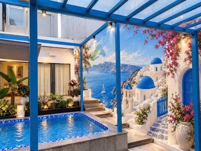 Cho thuê biệt thự đường nguyễn lữ,ngũ hành sơn full nội thất