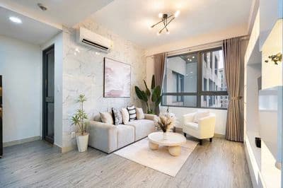 Cho thuê CC Viva Riverside 100m2 2PN 2WC giá 15tr/th
