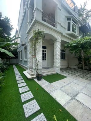 Cho thuê Biệt thự song lập Mỹ Giang, 9*18m, căn góc hướng Tây Nam