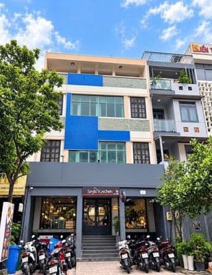 Nhà đường phổ quang diện tích: 8x20m trệt 3 lầu cho thuê