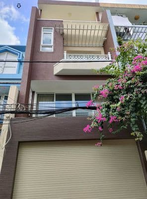 Nhà đường nguyễn minh hoàng diện tích: 5x19m trệt 3 lầu cho thuê