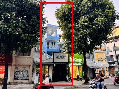 Nhà nguyên căn MẶT TIỀN Võ Thị Sáu , Tân Định giáp quận 3
