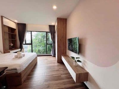 Căn hộ bancol full nội thất nằm ngay công viên lê thị riêng