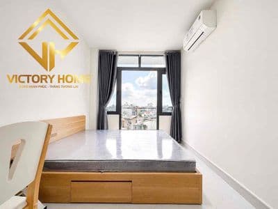 Phòng studio ban công đẹp - full nội thất