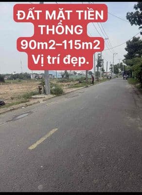 Đất mặt tiền đường xe tải thông (5x20) (5x23)